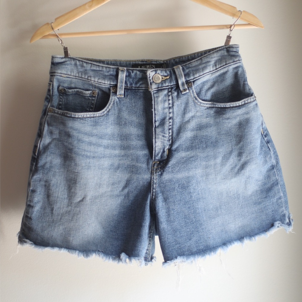 Lauren Ralph Lauren Denim Cutoff Shorts Size 6